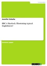 Cover von BBC's Sherlock. Illustrating typical Englishness?