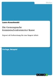 Cover von Die Gestensprache feministisch-informierter Kunst