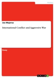 Cover von International Conflict and Aggressive War