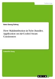 Cover von Flow Maldistribution in Tube Bundles. Application on Air-Cooled Steam Condensers