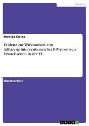 Cover von Evidenz zur Wirksamkeit von Adhärenz-Interventionen bei HIV-positiven Erwachsenen in der Europäischen Union