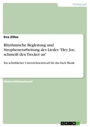 Cover von Rhythmische Begleitung und Strophenerarbeitung des Liedes 'Hey Joe, schmeiß den Trecker an'