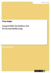 Cover von Ausgewählte Techniken der Prozessmodellierung