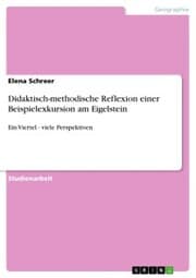 Cover von Didaktisch-methodische Reflexion einer Beispielexkursion am Eigelstein
