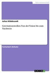 Cover von Gravitationswellen. Von der Vision bis zum Nachweis
