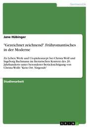 Cover von 'Gezeichnet zeichnend'. Frühromantisches in der Moderne