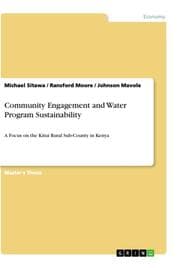 Cover von Community Engagement and Water Program Sustainability