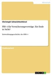 Cover von FRS 4 für Versicherungsverträge. Ein Ende in Sicht?