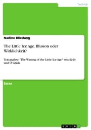 Cover von The Little Ice Age. Illusion oder Wirklichkeit?