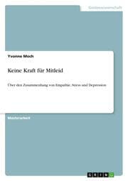 Cover von Keine Kraft für Mitleid