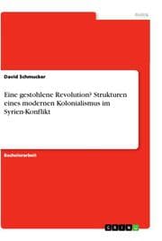 Cover von Eine gestohlene Revolution? Strukturen eines modernen Kolonialismus im Syrien-Konflikt