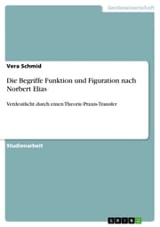 Cover von Die Begriffe Funktion und Figuration nach Norbert Elias