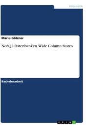 Cover von NoSQL Datenbanken. Wide Column Stores