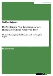 Cover von Die Verfilmung 'Die Bekenntnisse des Hochstaplers Felix Krull' von 1957
