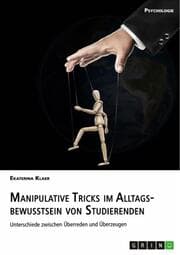 Cover von Manipulative Tricks im Alltagsbewusstsein von Studierenden