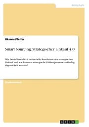 Cover von Smart Sourcing. Strategischer Einkauf 4.0