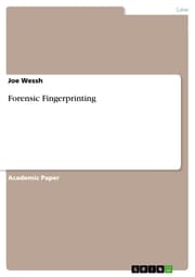 Cover von Forensic Fingerprinting