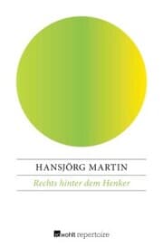 Cover von Rechts hinter dem Henker