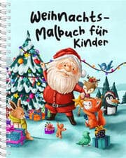 Cover von Weihnachts-Malbuch für Kinder