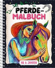 Cover von Pferde-Malbuch für Kinder ab 6 Jahren