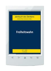 Cover von Freiheitswahn