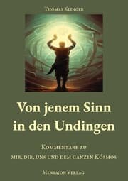 Cover von Von jenem Sinn in den Undingen