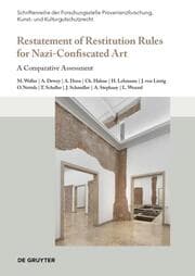Cover von Restatement of Restitution Rules for Nazi-Confiscated Art