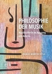 Cover von Philosophie der Musik