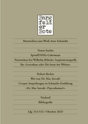 Cover von Bargfelder Bote 513-514. Lieferung