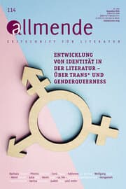 Cover von Allmende 114 - Zeitschrift für Literatur