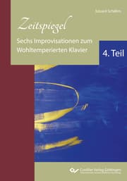 Cover von Zeitspiegel. Sechs Improvisationen zum Wohltemperierten Klavier 4. Teil