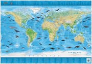 Cover von COLUMBUS Kinderweltkarte Welt der Wale