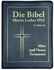 Cover von Die Bibel Martin Luther 1912 - Großdruck