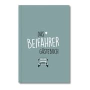 Cover von Beifahrer-Gästebuch zum 18. Geburtstag - Kreatives Auto-Gästebuch für Fahranfänger, Führerschein & Neues Auto