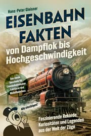 Cover von Eisenbahnfakten von Dampflok bis Hochgeschwindigkeit