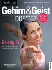Cover von Gehirn&Geist Dossier 1/2025 Geistig fit