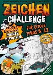 Cover von Mega-Zeichen-Challenge für coole Jungs von 8-12 Jahren