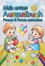 Cover von Formen & Farben entdecken - Mein erstes Ausmalbuch