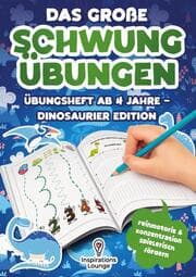 Cover von Dinosaurier Edition - Das große Schwungübungen Übungsheft ab 4 Jahre - Dinosaurier Edition