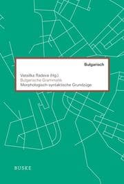 Cover von Bulgarische Grammatik