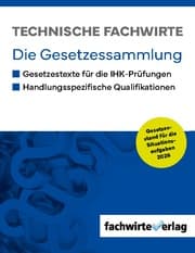 Cover von Technische Fachwirte - Gesetzessammlung