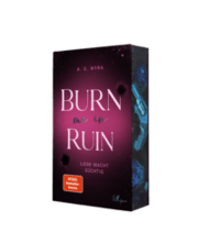 Cover von Burn me in Ruin - Liebe macht süchtig