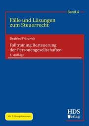 Cover von Falltraining Besteuerung der Personengesellschaften