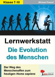 Cover von Lernwerkstatt Die Evolution des Menschen