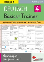 Cover von Deutsch-Basics-Trainer / Klasse 4