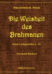 Cover von Die Weisheit des Brahmanen