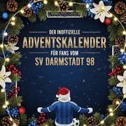Cover von Der inoffizielle Adventskalender für Fans vom SV Darmstadt 98