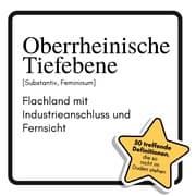 Cover von Oberrheinische Tiefebene