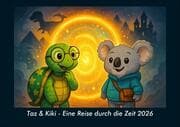 Cover von Taz &amp; Kiki - Eine Reise durch die Zeit 2026 Fotokalender DIN A5