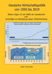 Cover von Deutsche Wirtschaftspolitik von 1950 bis 2019